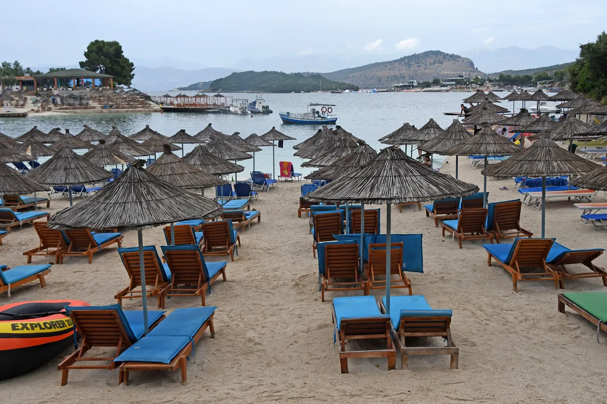 La costa di Ksamil